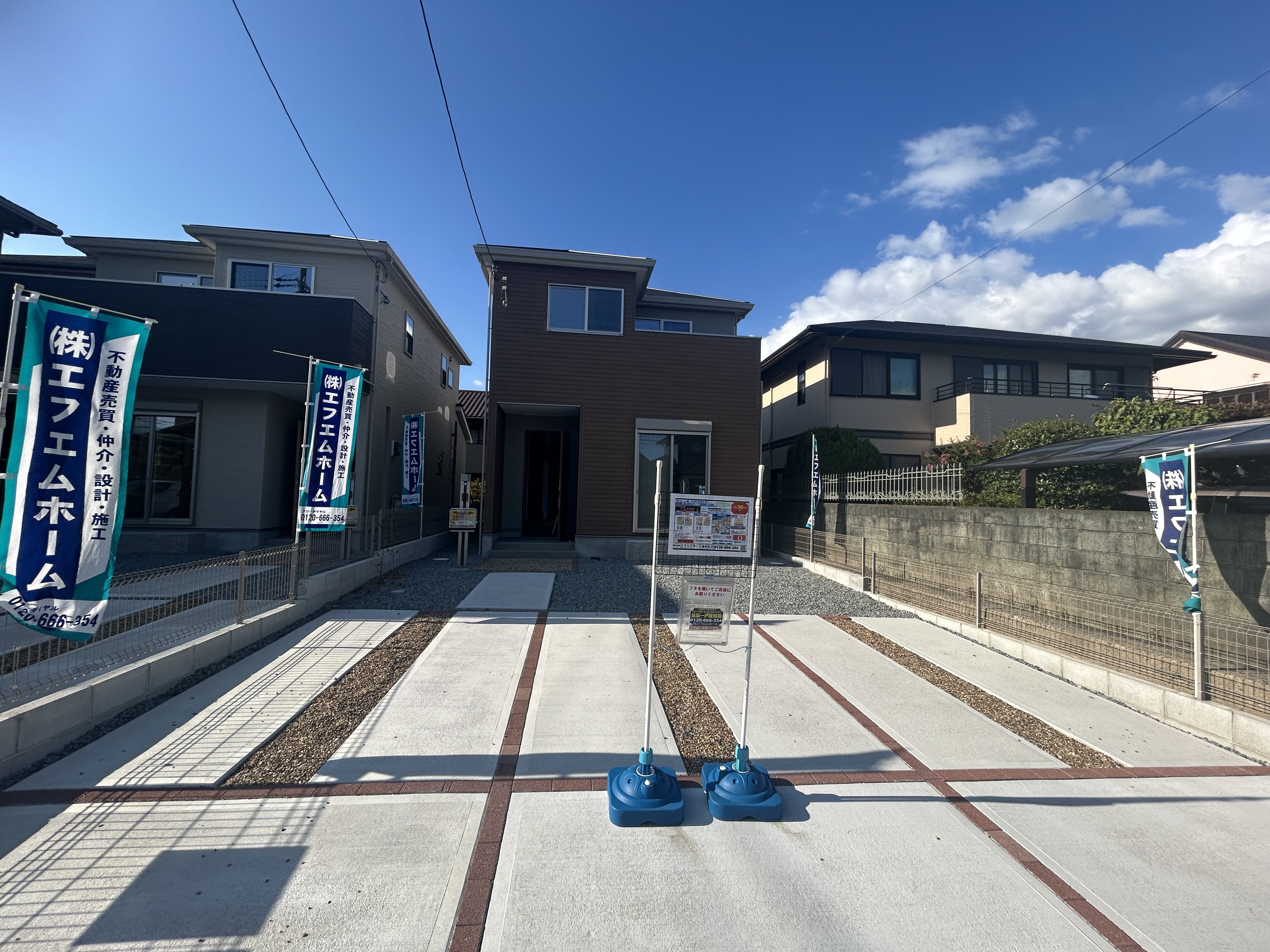 北葛城郡第8河合町高塚台2棟現場