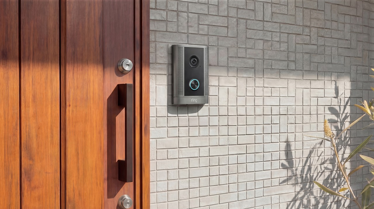 先進的な防犯ドアホン